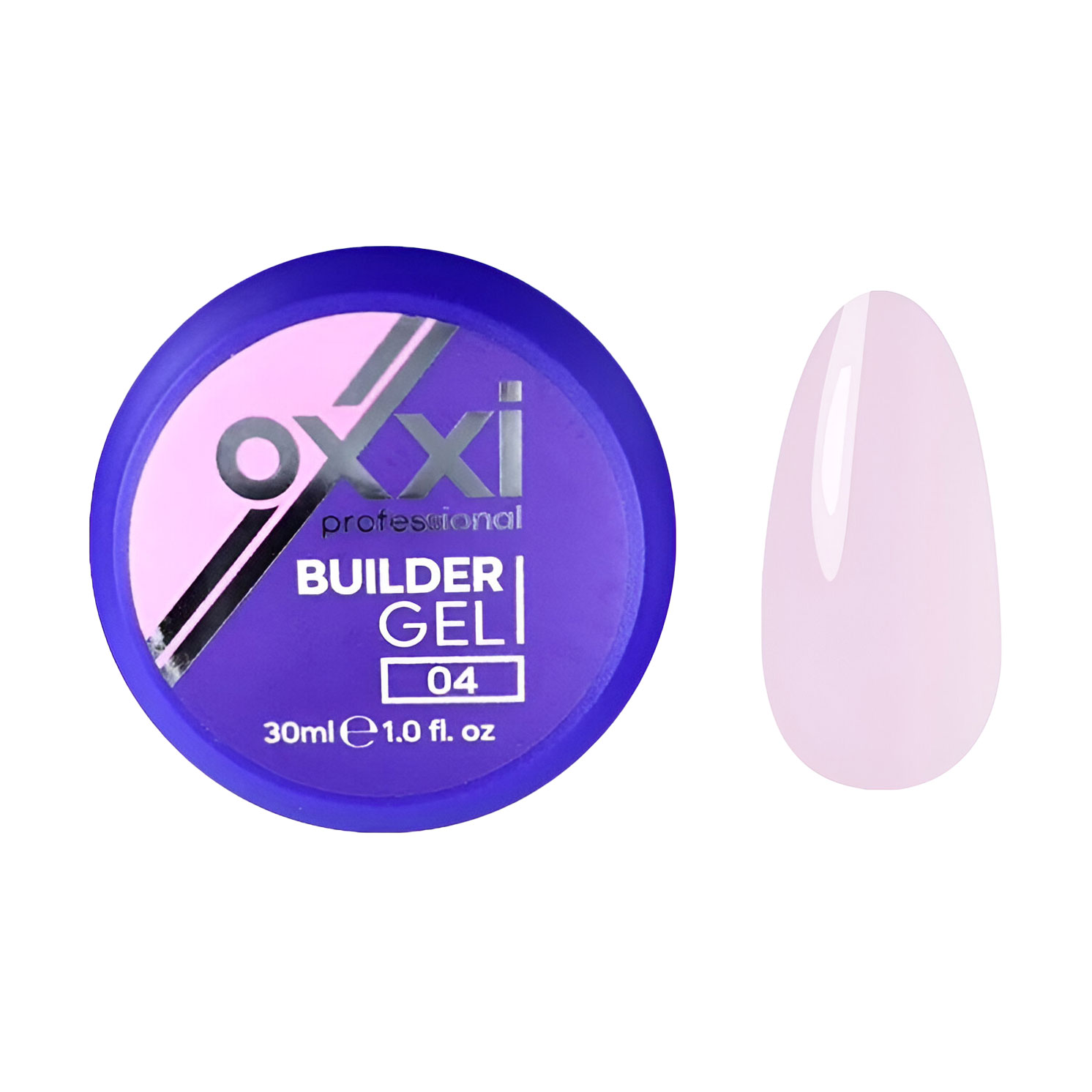 Моделювальний гель для нігтів Oxxi Professional Builder Gel 04, 30 мл