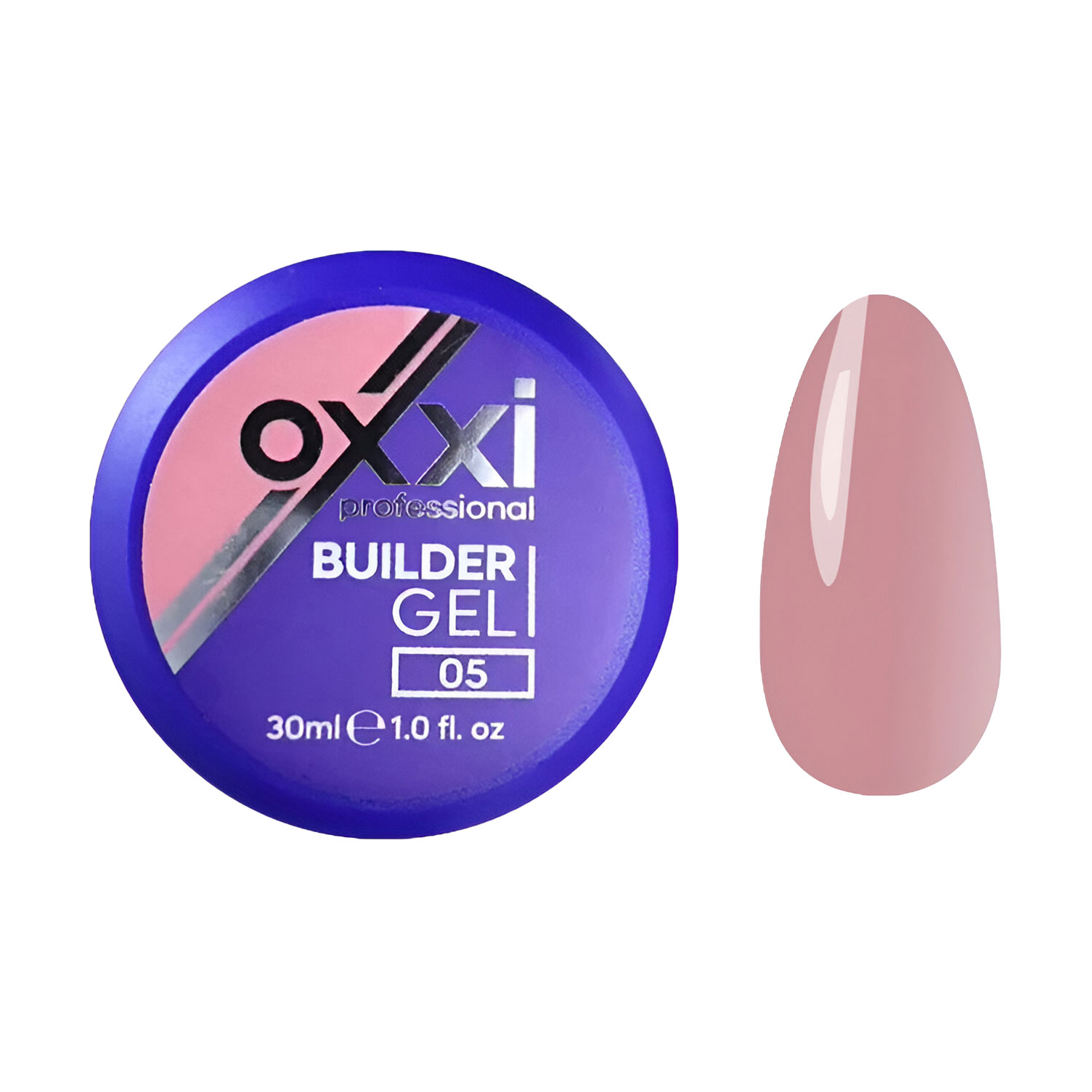 Моделювальний гель для нігтів Oxxi Professional Builder Gel 05, 30 мл